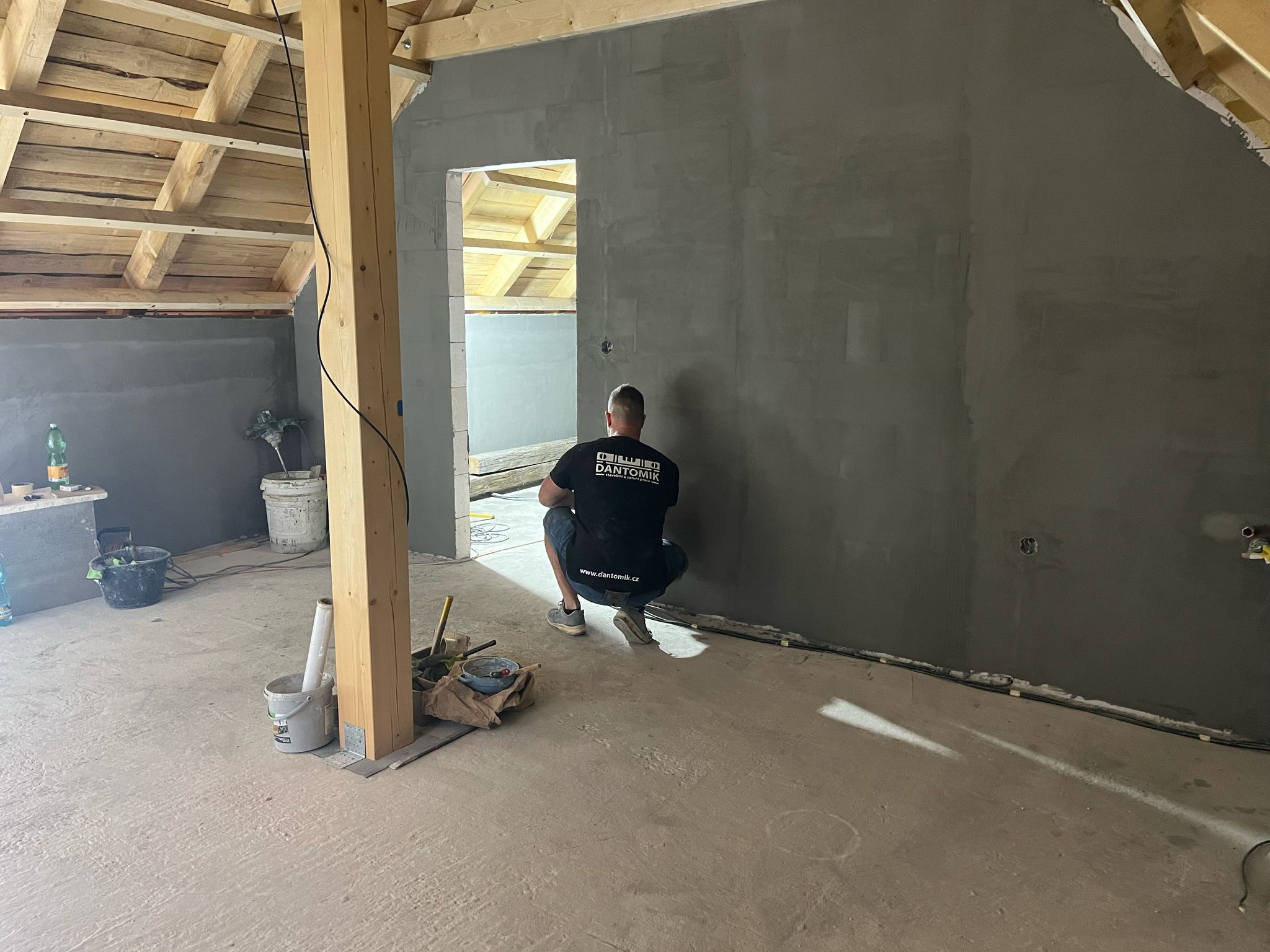 Těžká technika v akci